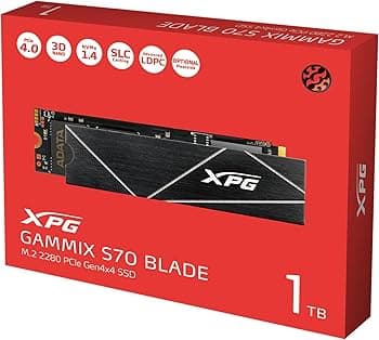 ADATA XPG Gammix S70 Blade 1TB NVMe SSD