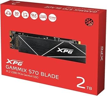 Adata Xpg Gammix S70 Blade 2Tb Nvme Ssd