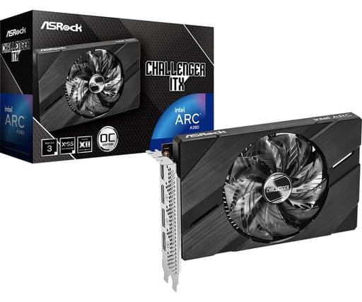 ASRock Intel Arc A380 Challenger ITX OC 6GB