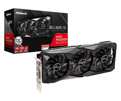ASRock Challenger Pro RX 6750 XT OC 12GB