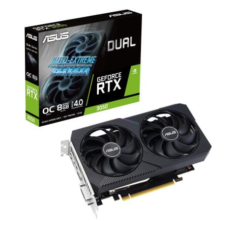 ASUS Dual RTX 3050 OC Edition 8GB