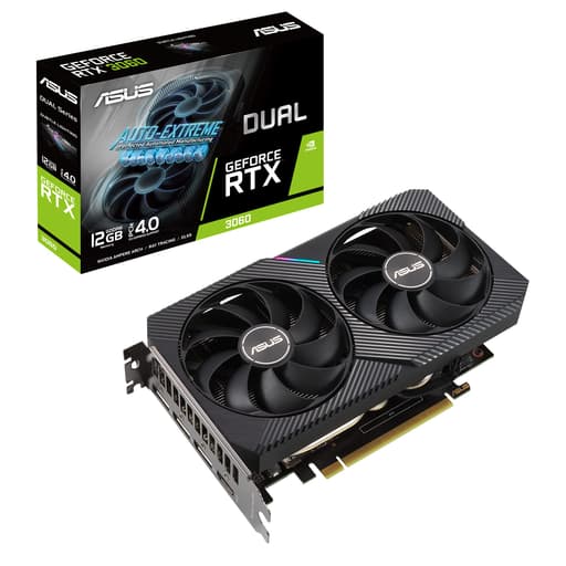 ASUS Dual RTX 3060 V2 OC 12GB