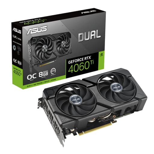 ASUS Dual RTX 4060 Ti 8GB OC Edition