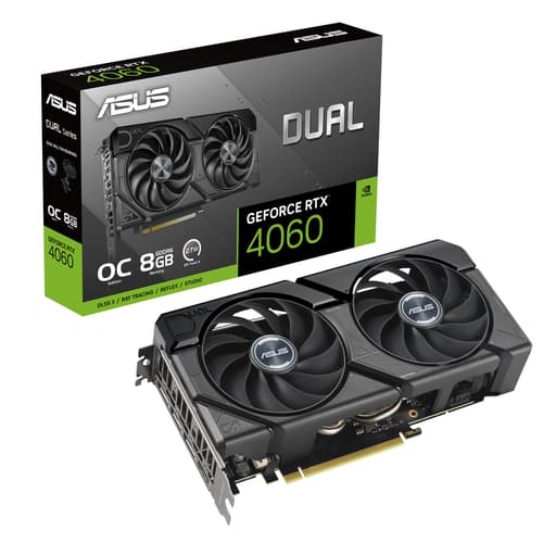 ASUS Dual RTX 4060 OC Edition 8GB