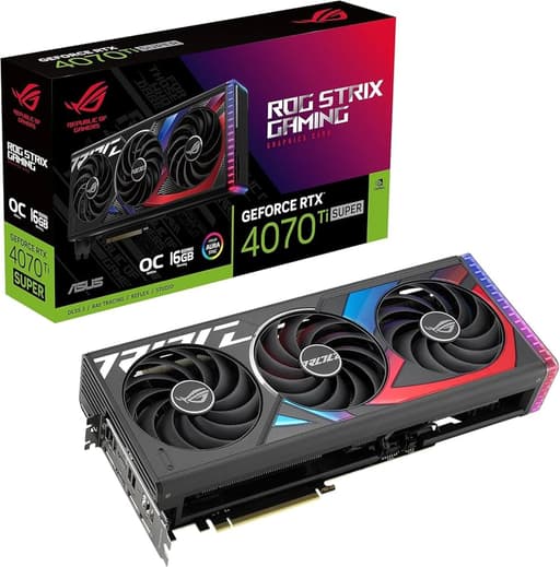 ASUS ROG Strix RTX 4070 Ti Super OC Edition 16GB