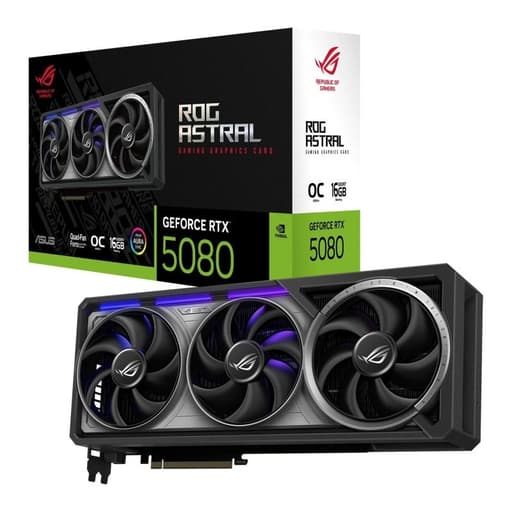 ASUS RTX 5080 ROG ASTRAL OC 16GB