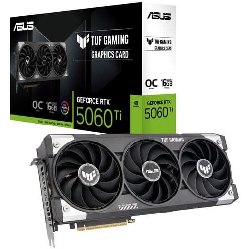 TUF Gaming GeForce RTX 5060 Ti OC 16GB