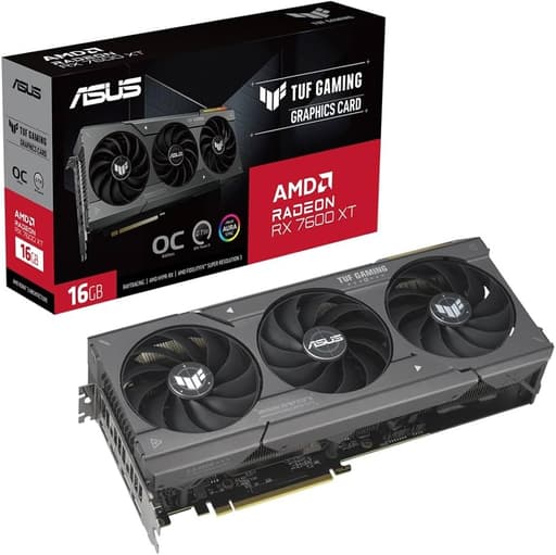 ASUS TUF Gaming RX 7600 XT OC Edition 16GB