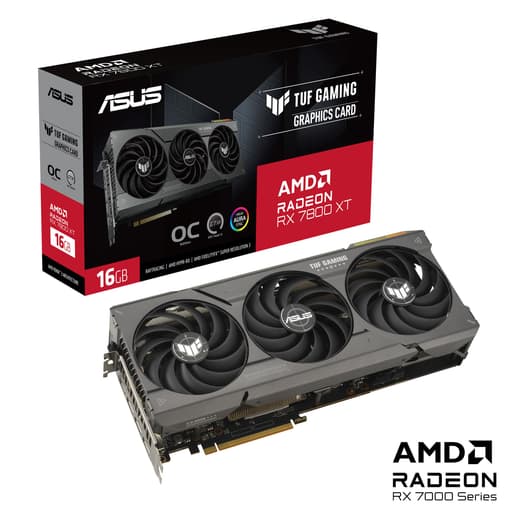 ASUS TUF Gaming RX 7800 XT OC 16GB