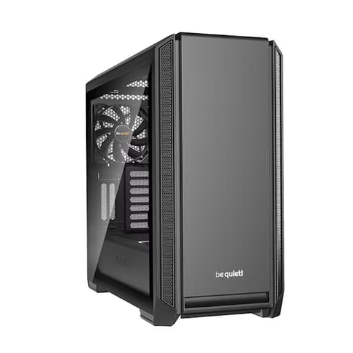 be quiet! Silent Base 601 Mid-Tower Case - Black Tempered Glass