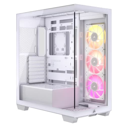 Corsair 3500X RGB Tempered Glass Mid-Tower - White