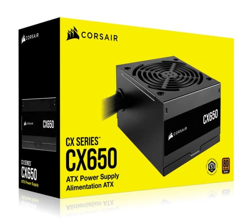 Corsair CX650M 650W 80+ Bronze (Semi Modular)