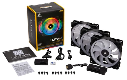 Corsair LL120 RGB Fans (3-Pack)