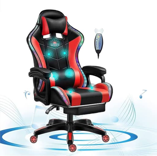 Gaming Chair RGB Headrest