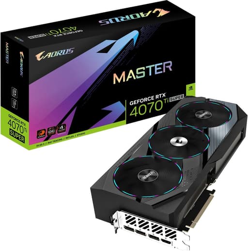 Gigabyte AORUS RTX 4070 Ti Super Master 16GB