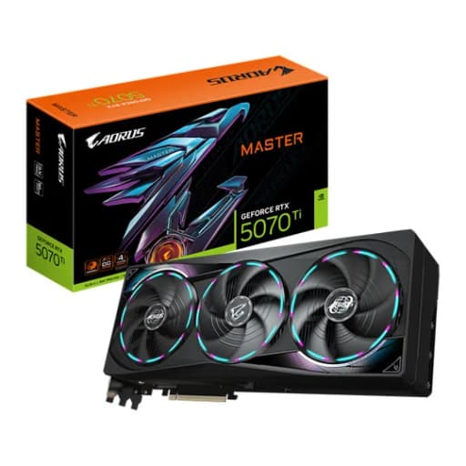 Gigabyte AORUS RTX 5070 Ti Master 16GB