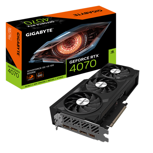 Gigabyte RTX 4070 WindForce OC 12GB