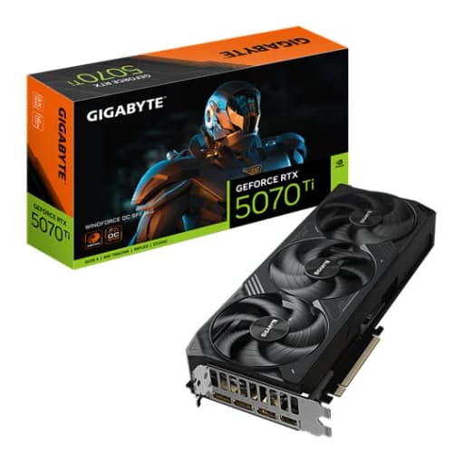 Gigabyte RTX 5070 Ti WindForce OC 16GB