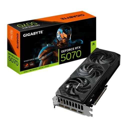 Gigabyte RTX 5070 WindForce OC 12GB