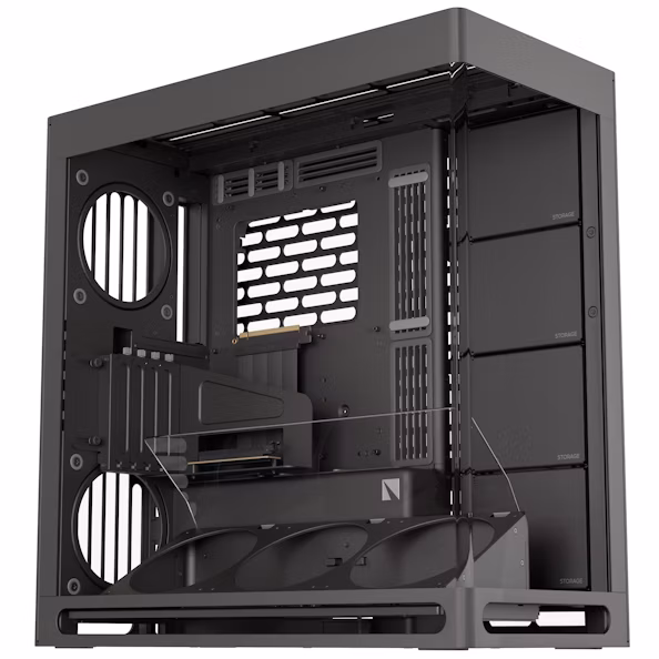 HAVN HS 420 VGPU Premium Mid Tower Case - Black