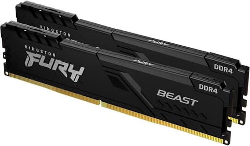 Kingston Fury Beast 32GB (2x16GB) DDR4 3600MHz
