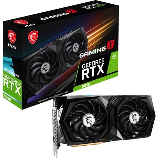 MSI RTX 3050 GAMING X 8GB