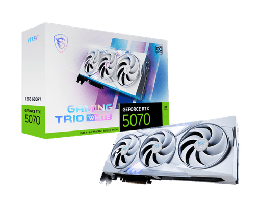 GeForce RTX 5070 Ti 16G GAMING TRIO OC WHITE