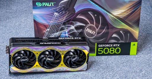Palit RTX 5080 GameRock OC 16GB
