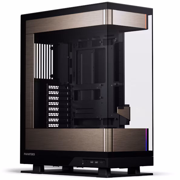 Phanteks Evolv Series X2 Case Tempered Glass Windows DRGB Black/Gold