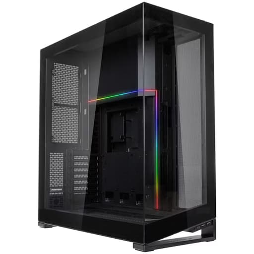 Phanteks NV7 D-RGB with Front and Side Glass Panels Full Tower PC Case - Black/White