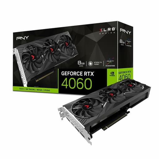 PNY RTX 4060 Ti XLR8 VERTO EPIC-X RGB Triple Fan 8GB