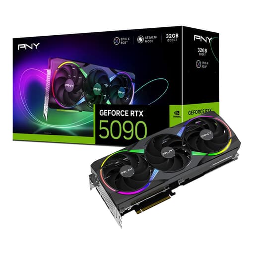 PNY RTX 5090 ARGB OC Triple Fan 32GB