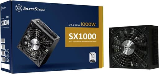 SilverStone SX1000 1000W 80+ Platinum (SFX-L, Fully Modular)