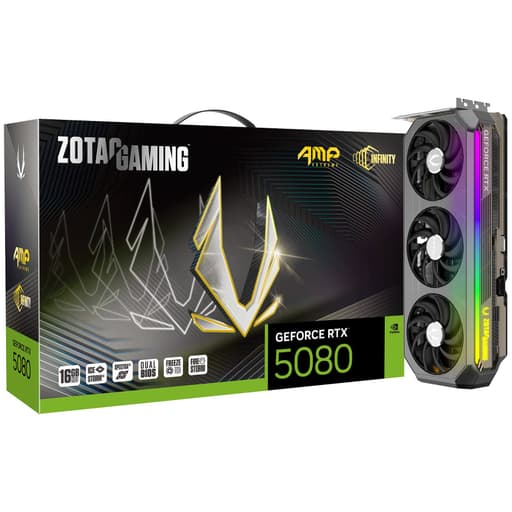 ZOTAC RTX 5080 AMP Extreme INFINITY 16GB