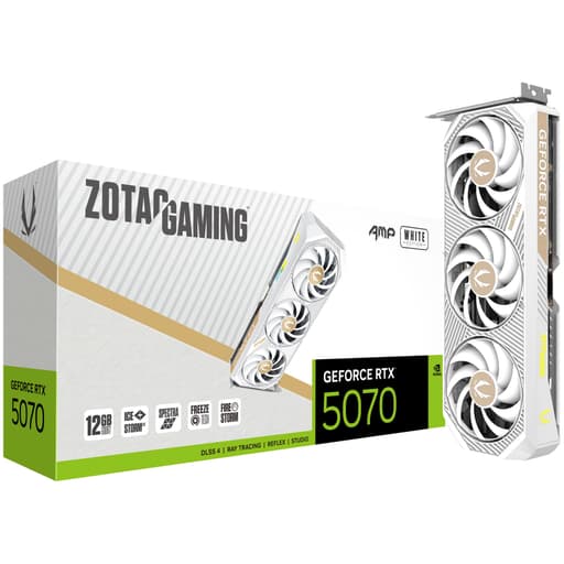 ZOTAC RTX 5070 AMP White Edition 12GB