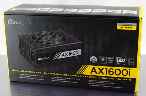 Corsair AX1600i 1600W 80+ Titanium Digital